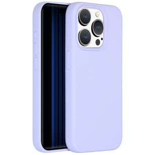 Accezz Liquid Silicone Backcover Apple iPhone 15 Pro - Paars