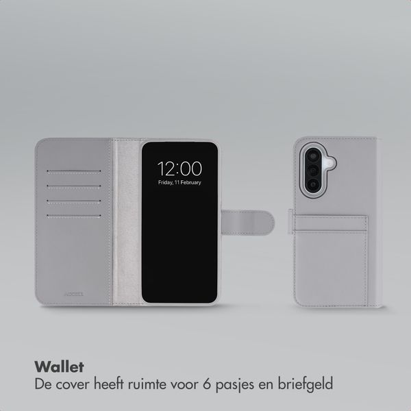 Accezz Edge Uitneembare Bookcase met MagSafe Samsung Galaxy A27 (5G) - Grijs