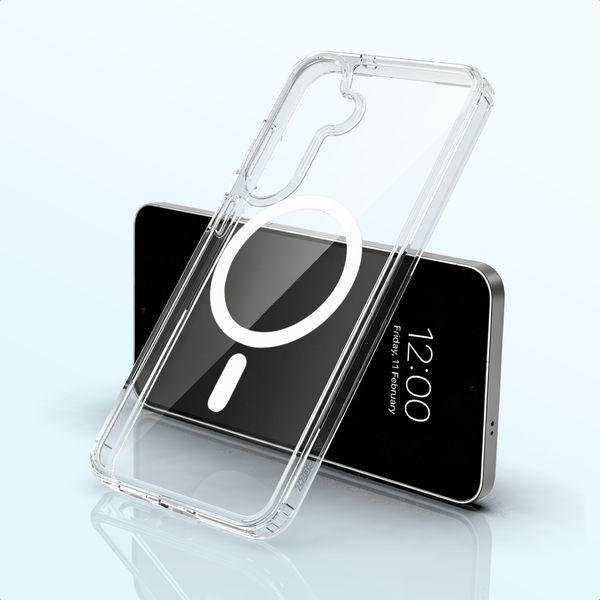 Accezz Xtreme Impact Backcover met MagSafe Samsung Galaxy S26 FE - Transparant