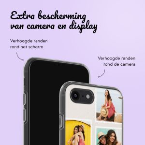 Gepersonaliseerd hoesje met filmrol N°3 iPhone SE (2022 / 2020) / 8 / 7 - Transparant