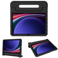 Accezz Kidsproof Backcover met handvat Samsung Galaxy Tab S9 11.0 inch / Tab S9 FE 10.9 inch / S10 FE - Zwart