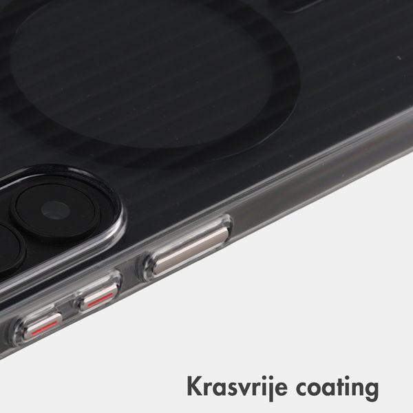 Accezz Lite Backcover met MagSafe | Fluted | Samsung Galaxy S26 - Smokey Clear