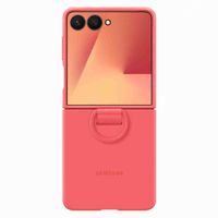 Samsung Originele Silicone Cover Ring Samsung Galaxy Z Flip 7 - Red