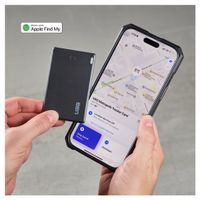 UAG Metropolis Wallet met Tracker - Geschikt voor Apple - Kevlar Black