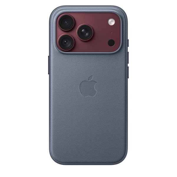 Apple TechWoven Case met MagSafe Apple iPhone 18 Pro - Chambray Blue