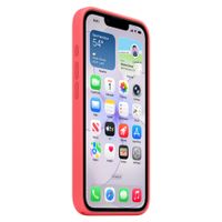 Apple Siliconenhoesje met MagSafe Apple iPhone 17e - Bright Guava