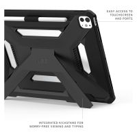 UAG Scout Plus Backcover met stand Apple iPad Pro 13 (2025) M5 / (2024) M4 - Black