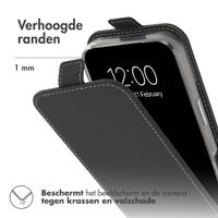 Accezz Flipcase Apple iPhone 18 Pro Max / 17 Pro Max - Zwart