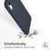 Accezz Liquid Silicone Backcover iPhone Xr - Blauw