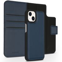Accezz Premium Leather 2 in 1 Wallet Bookcase Apple iPhone 13 Mini - Donkerblauw