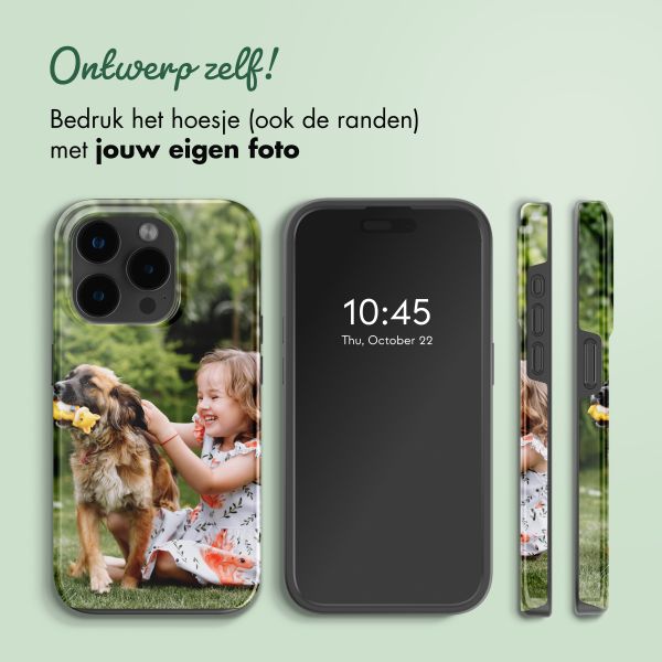 Ontwerp je eigen tough case met MagSafe Apple iPhone 15 Pro Max - Zwart