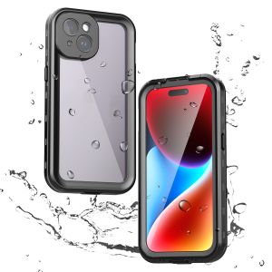 Redpepper Dot Plus Waterproof Backcover iPhone 15 - Zwart