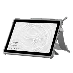 UAG Plasma Healthcare backcover met strap en schouderband Microsoft Surface Go / Go 2 / Go 3 - Wit / Grijs