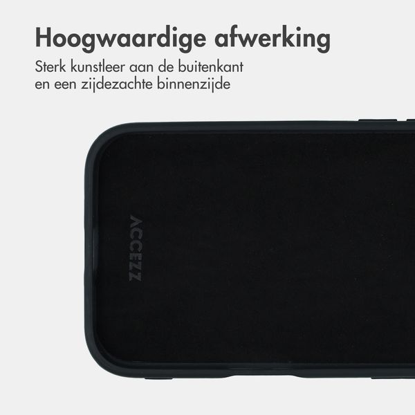 Accezz Edge Backcover met MagSafe Samsung Galaxy S25 FE - Zwart