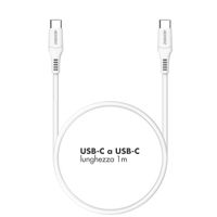 Accezz USB-C naar USB-C kabel - 1 meter - Wit