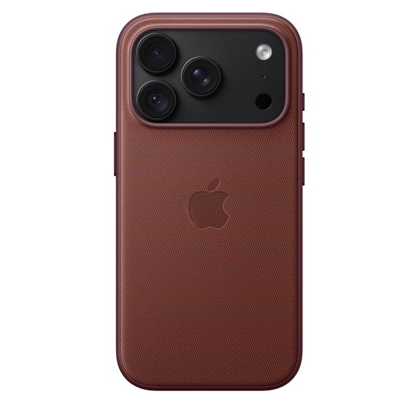 Apple TechWoven Case met MagSafe Apple iPhone 18 Pro - Burgundy