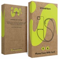 imoshion Siliconen hoesje met koord Samsung Galaxy S25 FE - Sand Pink