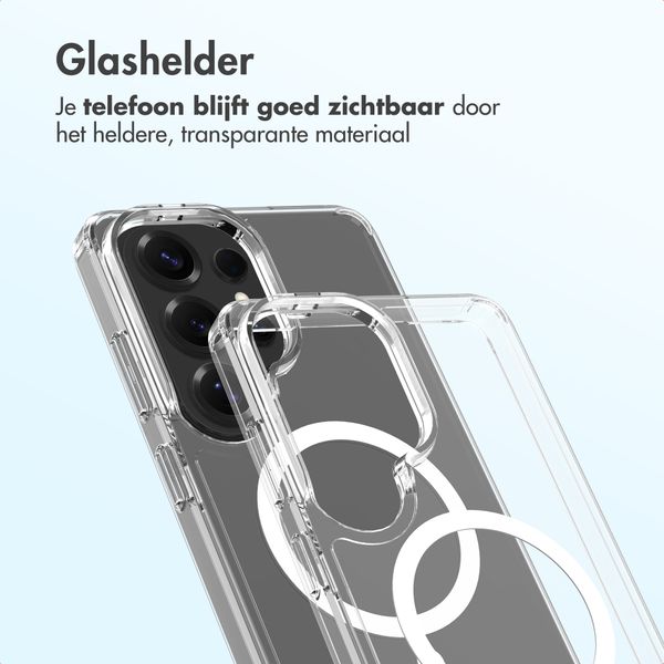 Accezz Xtreme Impact Backcover met MagSafe Samsung Galaxy S26 Ultra - Transparant