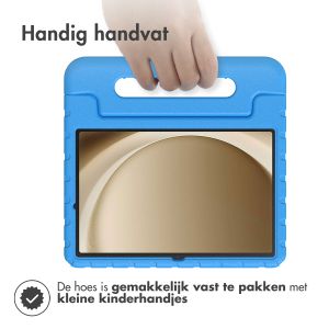 Accezz Kidsproof Backcover met handvat Samsung Galaxy Tab A9 Plus - Blauw