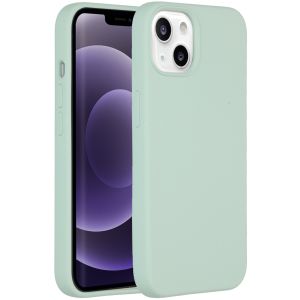 Accezz Liquid Silicone Backcover iPhone 13 - Sky Blue