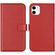 Selencia Echt Lederen Bookcase iPhone 11 - Rood