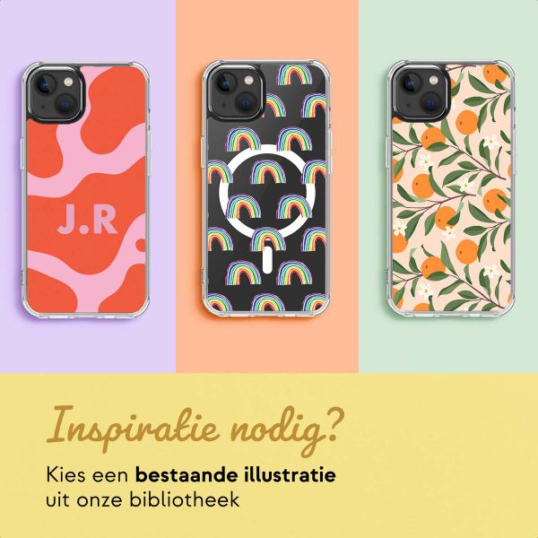 Ontwerp je eigen MagSafe Clear Case  Apple iPhone 13 - Transparant