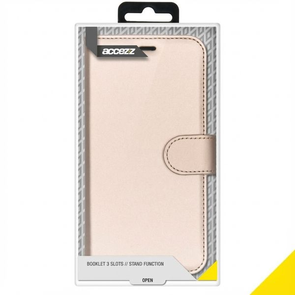 Accezz Wallet Softcase Bookcase Samsung Galaxy A20s - Goud