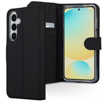 Accezz Wallet Softcase Bookcase Samsung Galaxy S25 FE - Zwart