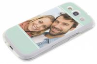 Ontwerp je eigen Samsung Galaxy S3 / Neo gel hoesje - Transparant