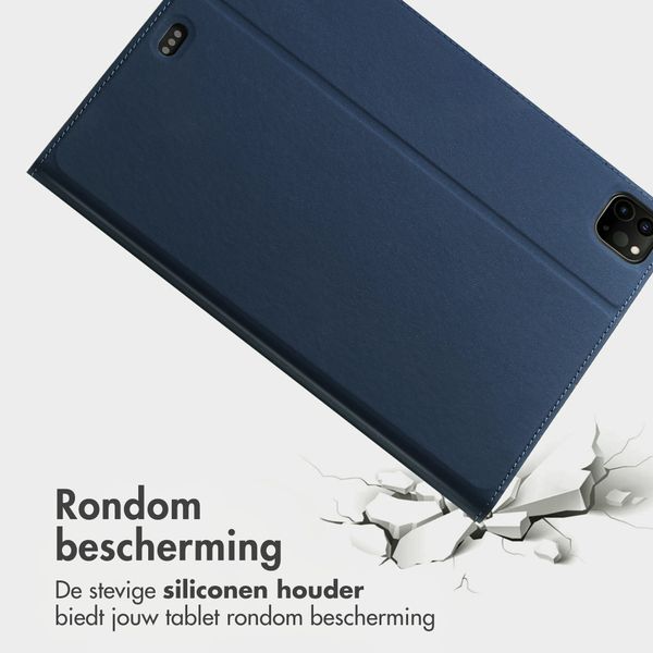 Accezz Classic Tablet Case Apple iPad Pro 12.9 (2020/2021/2022) - Donkerblauw
