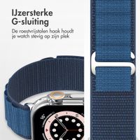 Accezz Nylon Alpine bandje Apple Watch | 44/45/46/49 mm - Dark Blue