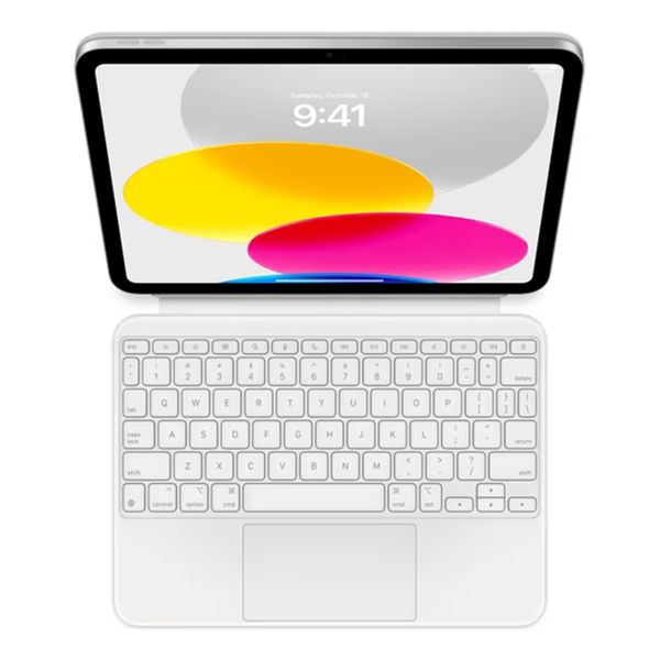 Apple Magic Keyboard Folio Apple iPad 11 (2025) 11 inch A16 / iPad 10 (2022) 10.9 inch - QWERTY / NL - Wit