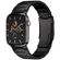 Accezz Mat Titanium bandje Apple Watch Series 1 t/m 9 / SE (38/40/41 mm) | Series 10 (42 mm) - Zwart