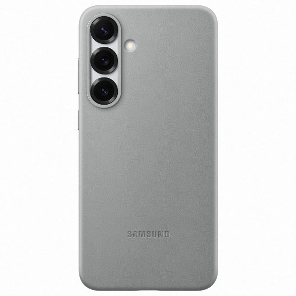 Samsung Originele KindSuit Vegan Leather Case Samsung Galaxy S25 Plus - Grijs
