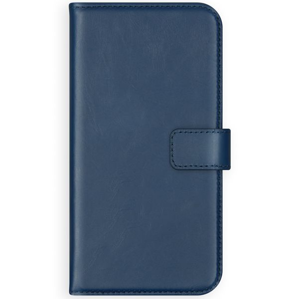 Selencia Echt Leren Bookcase Samsung Galaxy S8 - Blauw