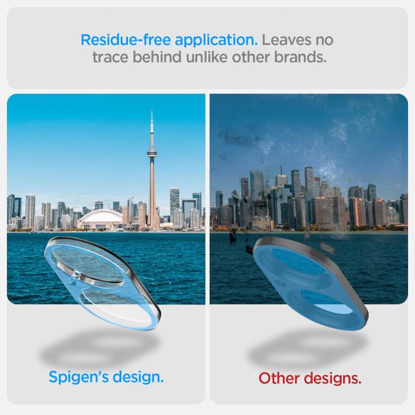 Spigen GLAStR EZ Fit Optik Camera Protector 2 Pack Apple iPhone 16 / 16 Plus - Crystal Clear