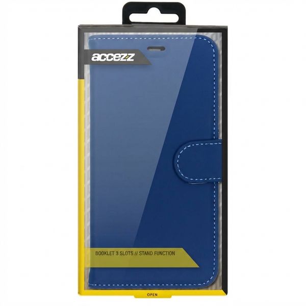 Accezz Wallet Softcase Bookcase Apple iPhone 11 Pro Max - Blauw