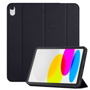 Accezz Trifold Bookcase Apple iPad 11 (2025) 11 inch A16 / iPad 10 (2022) 10.9 inch - Donkerblauw