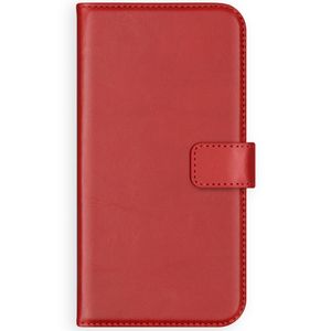 Selencia Echt Lederen Bookcase iPhone 11 Pro - Rood