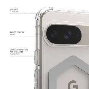 UAG Plyo Pro backcover Google Pixel 9 - Ice / Silver