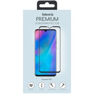 Selencia Gehard Glas Premium Screenprotector Huawei P30 - Zwart