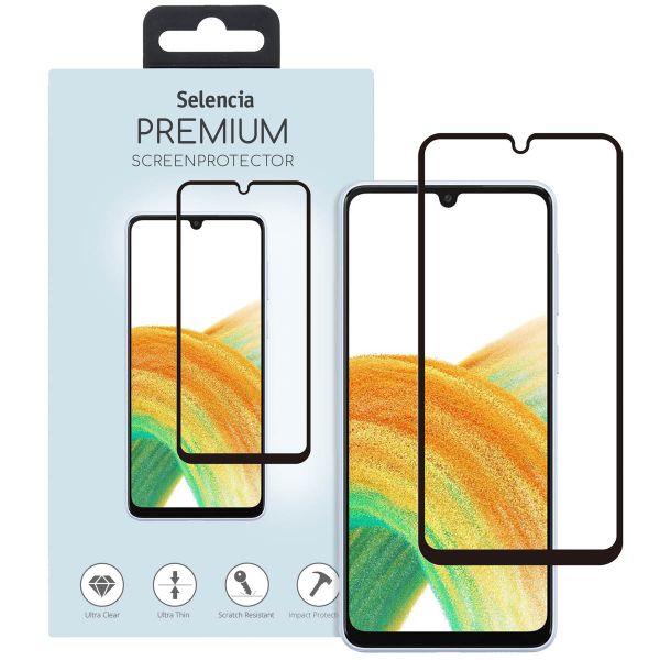 Selencia Gehard Glas Premium Screenprotector Samsung Galaxy A34 (5G)