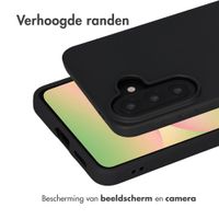 Accezz Color Backcover Samsung Galaxy A57 (5G) - Zwart