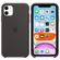 Apple Silicone Backcover iPhone 11 - Zwart