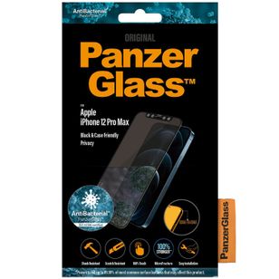 PanzerGlass Case Friendly Privacy Anti-Bacterial Screenprotector iPhone 12 Pro Max