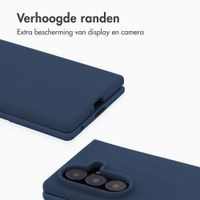 Accezz Liquid Silicone Backcover met MagSafe Samsung Galaxy Z Fold 8 Ultra - Donkerblauw