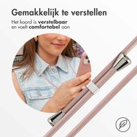 imoshion Siliconen hoesje met koord Samsung Galaxy S25 FE - Sand Pink