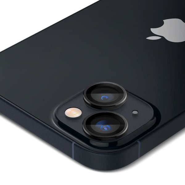 Spigen GLAStR EZ Fit Optik Camera Protector 2 Pack Apple iPhone 14 / 14 Plus - Black