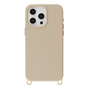Selencia Rivièra MagSafe Backcover met afneembare haakjes Apple iPhone 15 Pro Max - Milky Latte