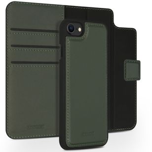 Accezz Premium Leather 2 in 1 Wallet Bookcase Apple iPhone SE (2022 / 2020) / 8 / 7 / 6(s) - Groen